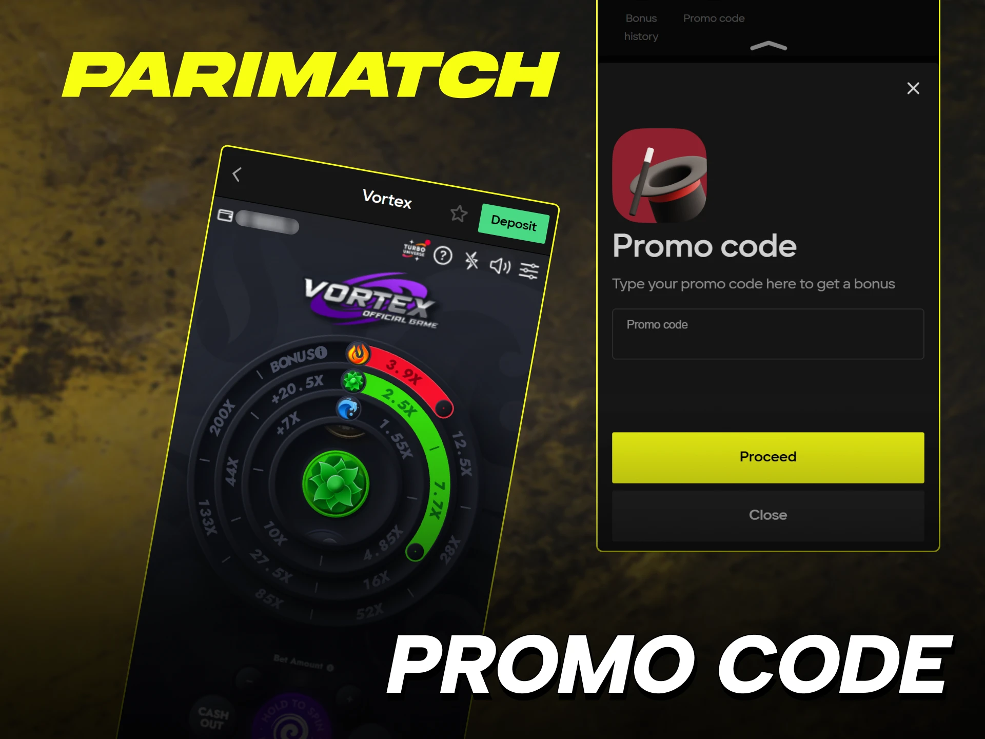 parimatch vortex promo code india