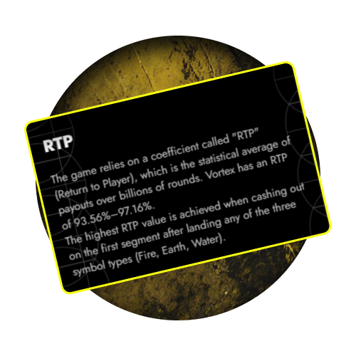 Benefit from a fair return-to-player rate in the Parimatch Vortex game.